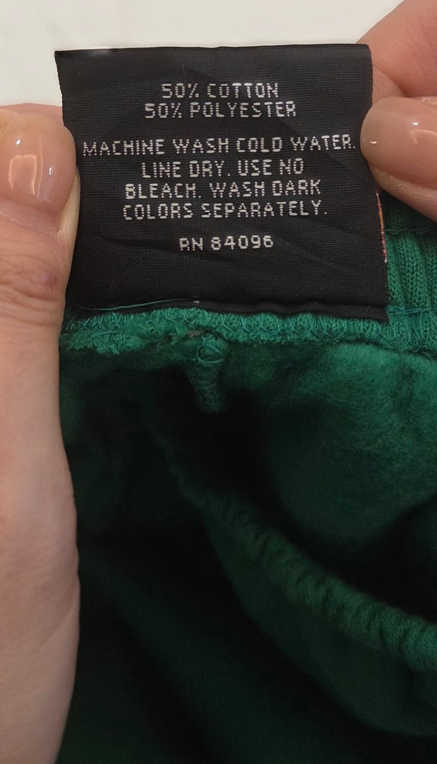 그린 조거 (Made in USA, 미국 감성 핏, 기모있음) 상품이미지3