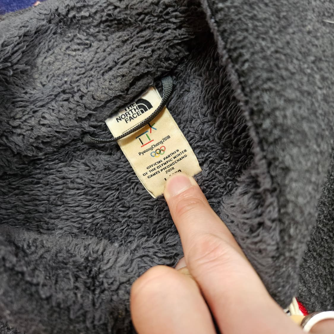 노스페이스 2018 평창 올림픽 플리스 자켓 L size 상품이미지5