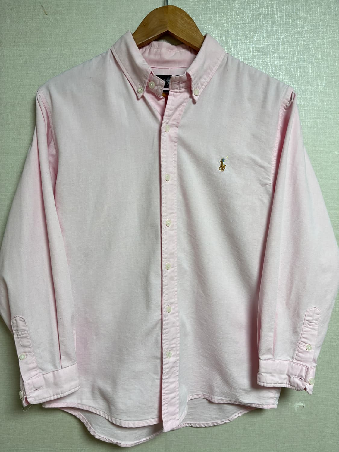 빈티지 폴로랄프로렌 셔츠 핑크 M 상품이미지2