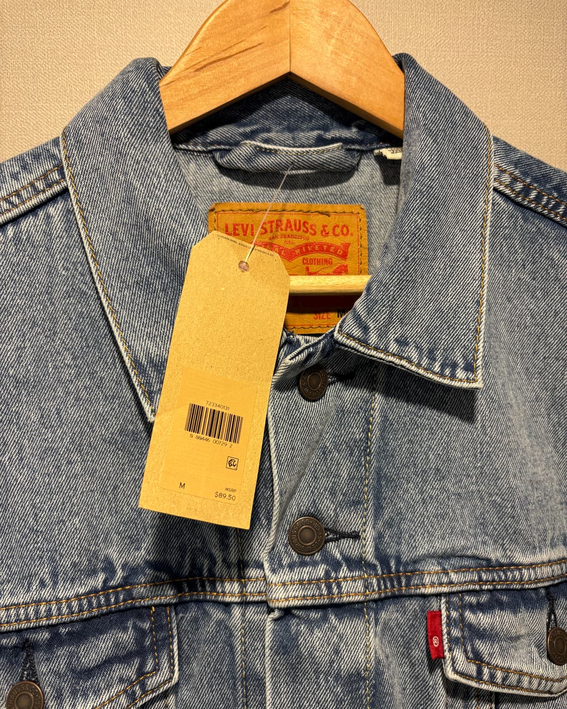 (M) 리바이스 타입3 데님 트러커 자켓 상품이미지3