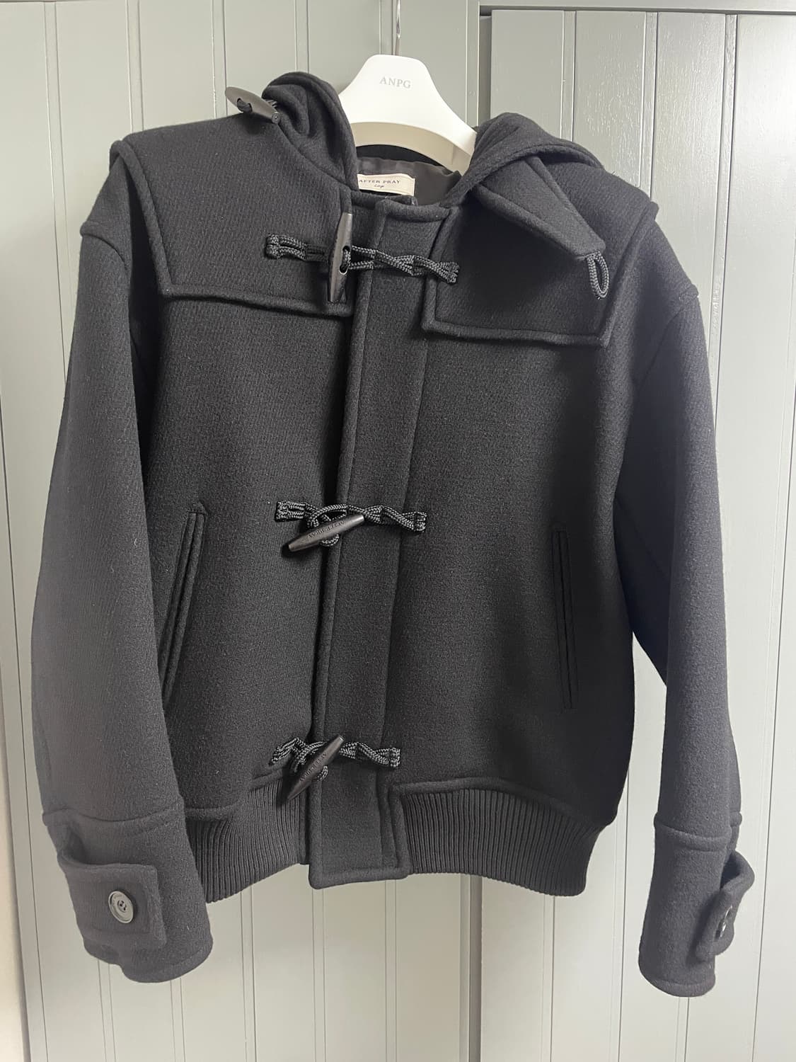 에프터 프래이 더플 숏코트 L 블랙 상품이미지1