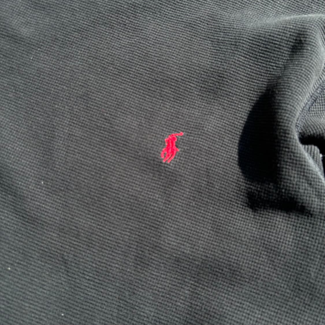 폴로 (POLO RalphLauren)블랙 와플 니트 상품이미지5