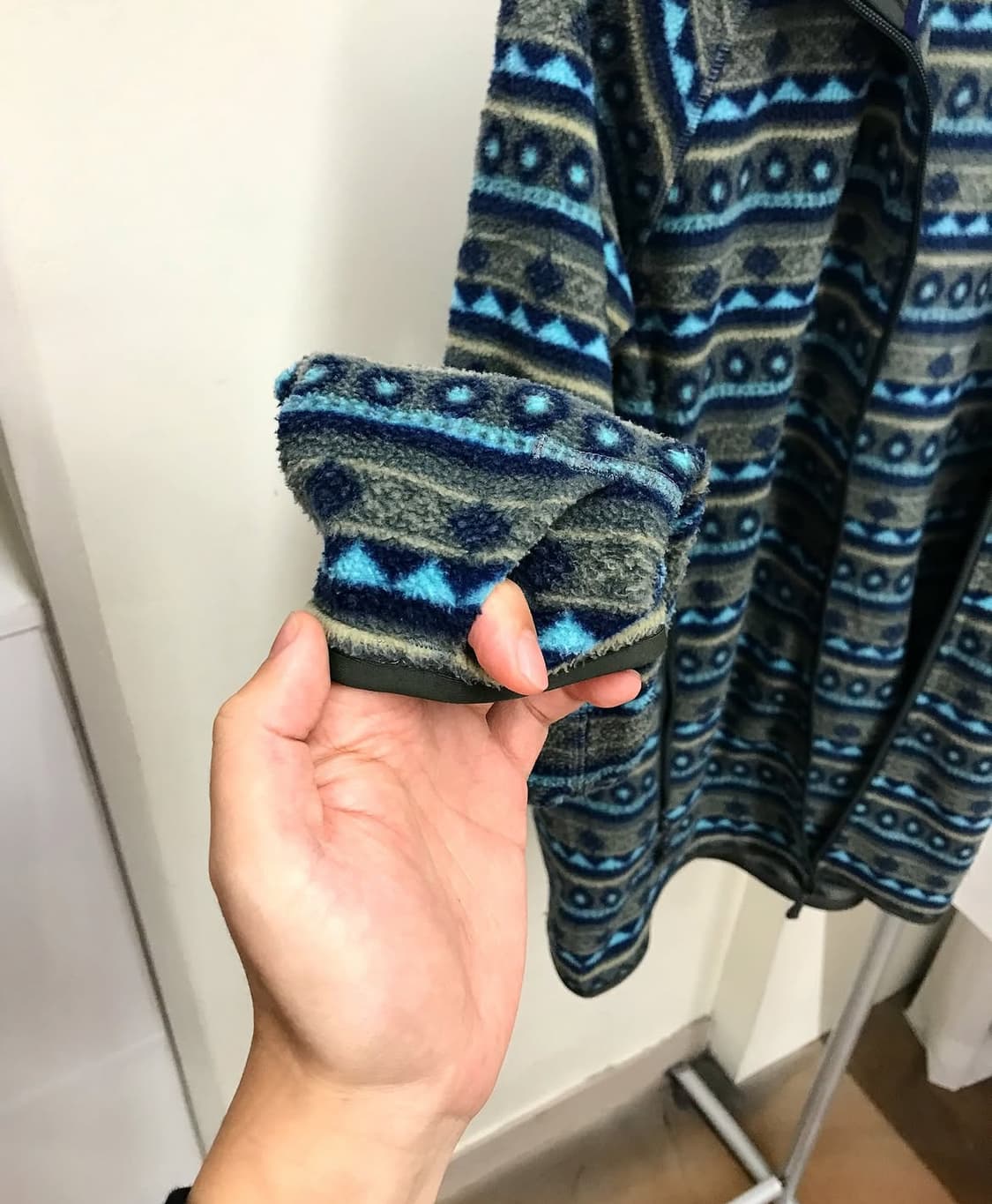 몽벨 페어아일 노르딕 패턴 후리스 자켓 상품이미지4