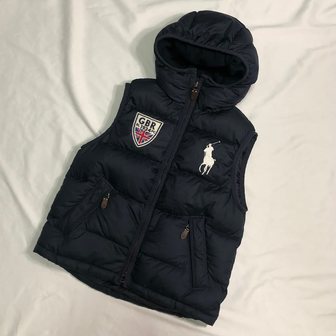 폴로 랄프로렌 빅포니 브리튼 패딩 조끼 상품이미지3