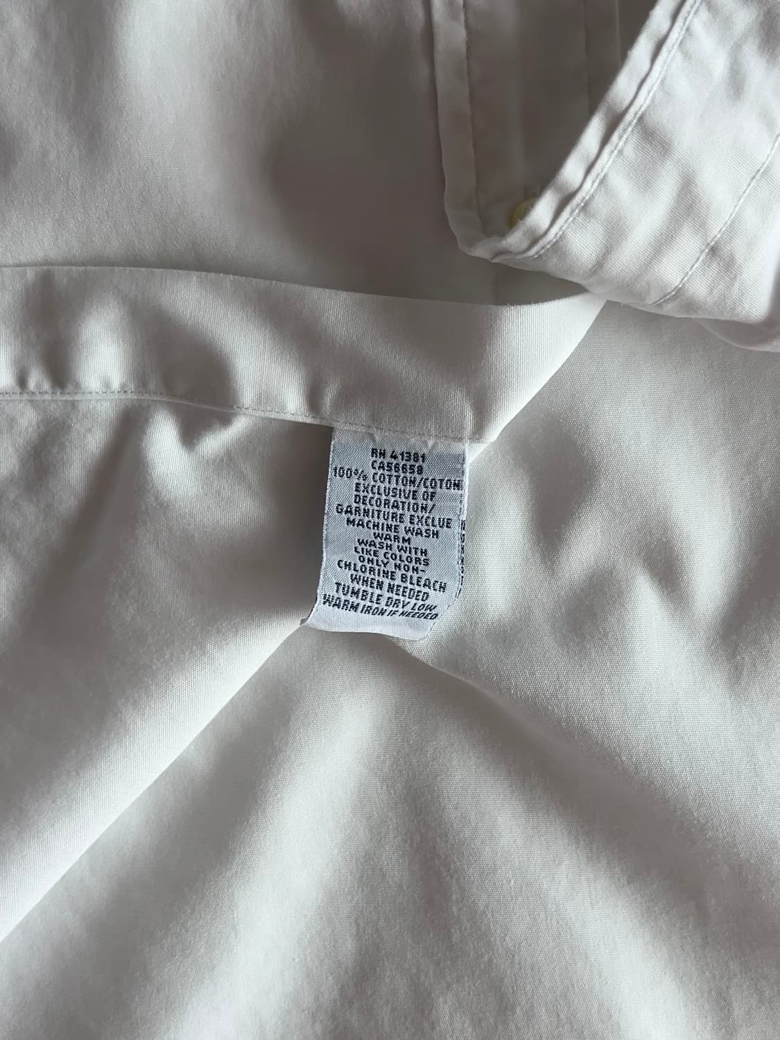 폴로 랄프로렌 화이트 셔츠 L 상품이미지5