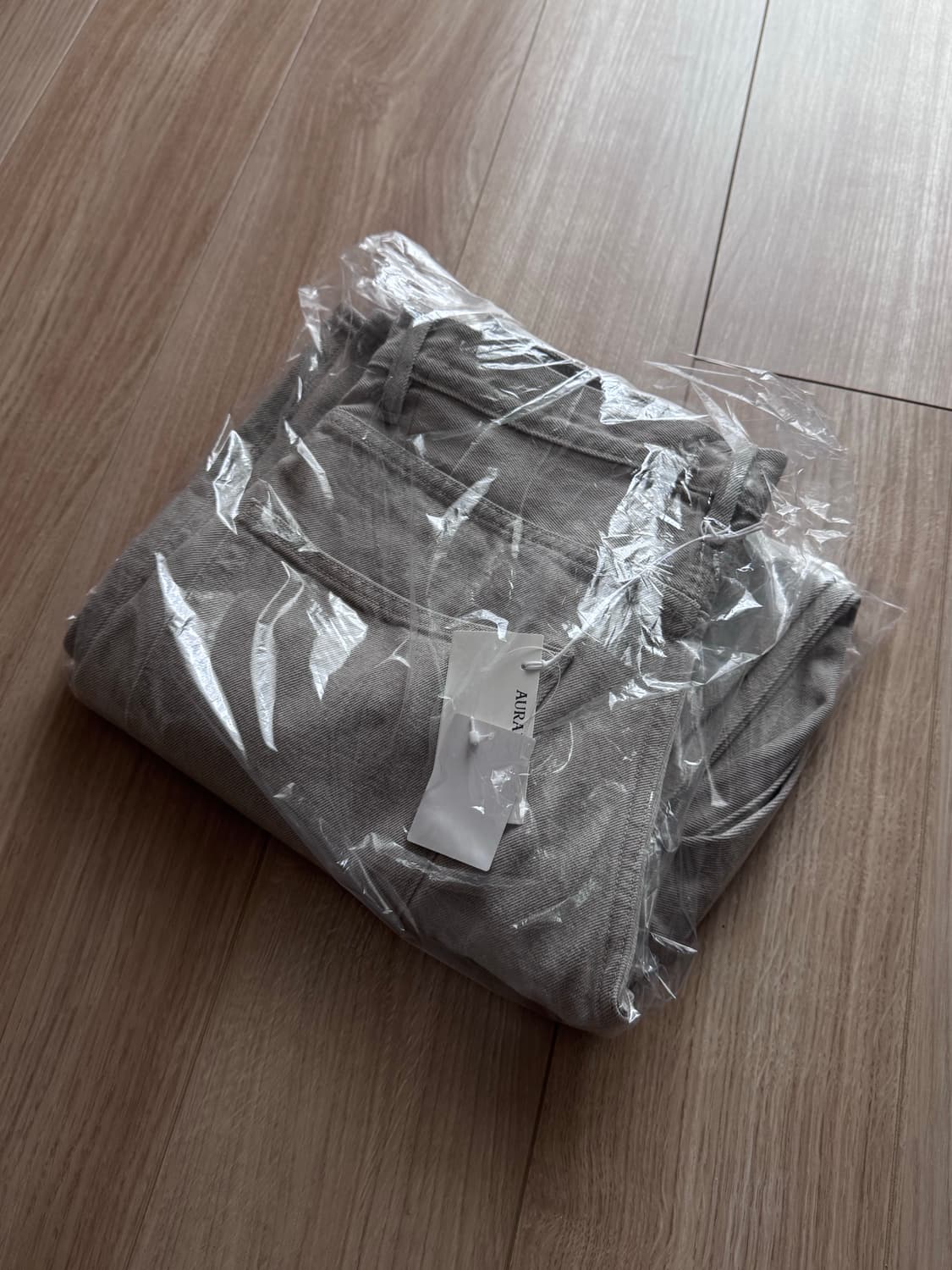 26SS 오라리 페이디드 데님 와이드 팬츠 상품이미지2