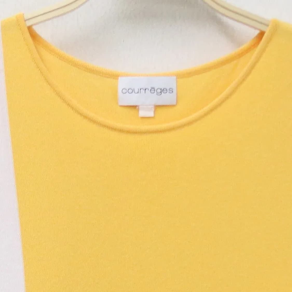 꾸레쥬 니트 반팔 원피스 66198 상품이미지5