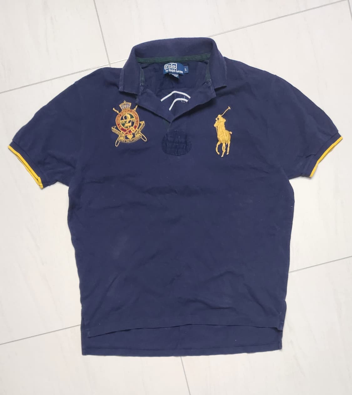 폴로 빅포니 네이비 골드 치프키프 pk L 상품이미지1