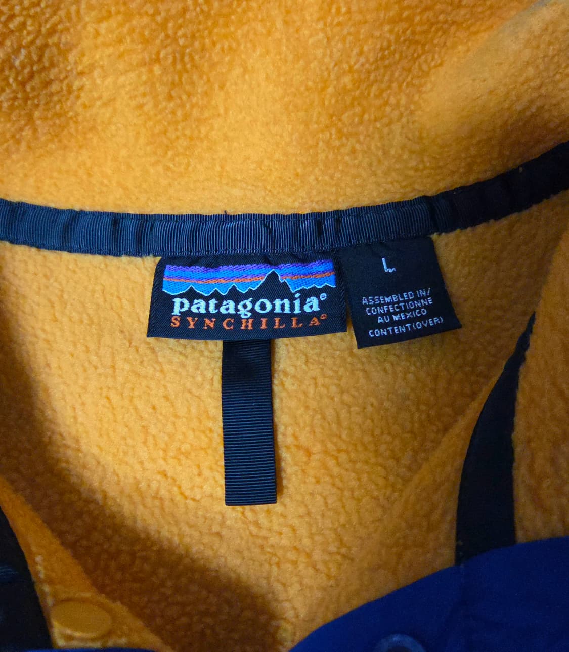 (L)파타고니아 Mexico 오렌지 컬러 신칠라 상품이미지5