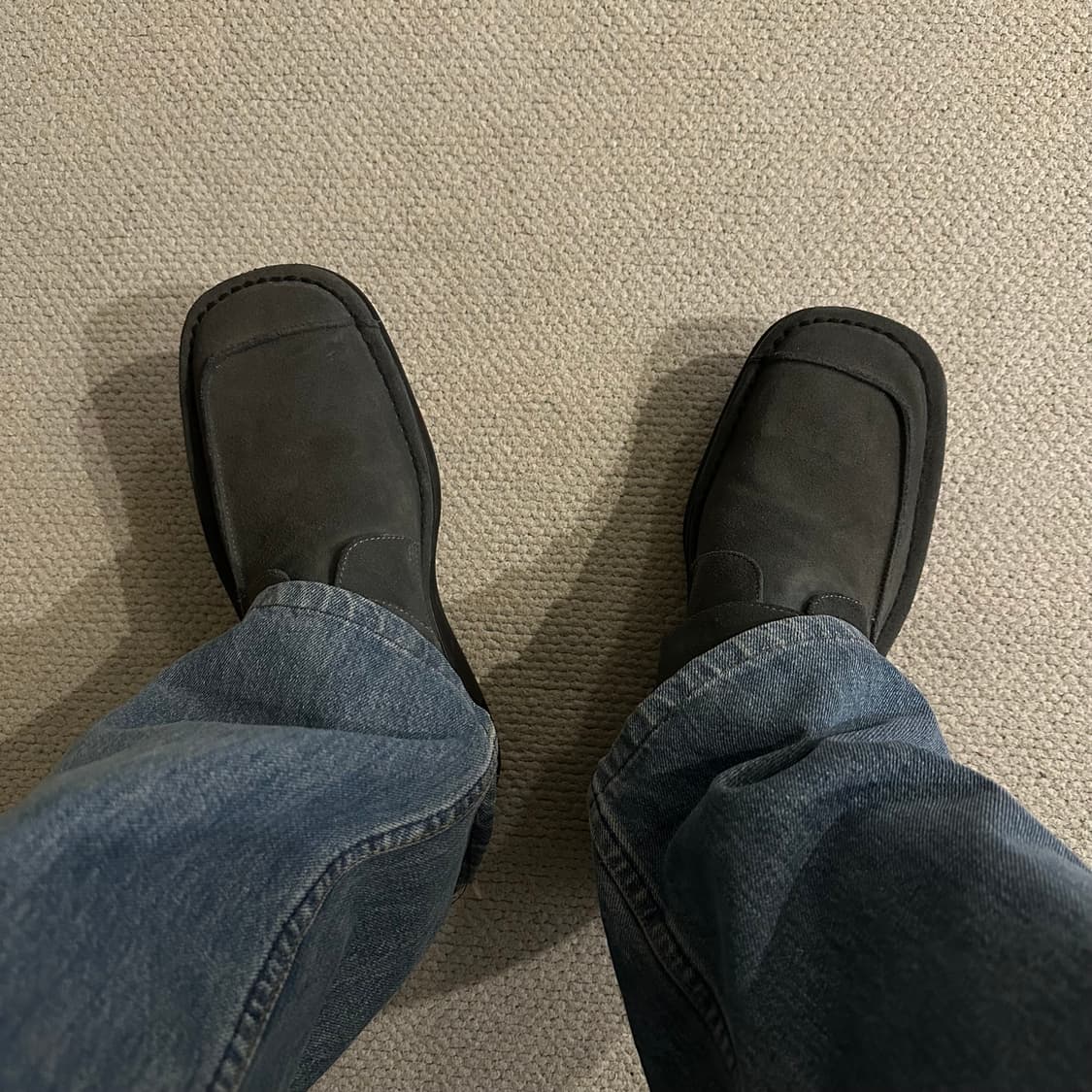 00s 요지야마모토 Y’s 벨크로 스퀘어토 부츠 상품이미지2