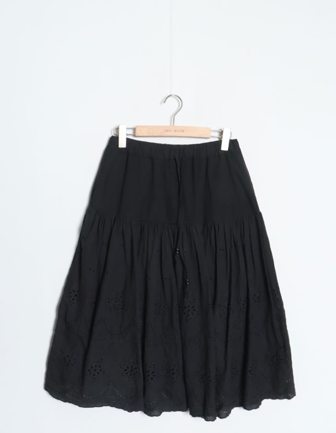 AS KNOW AS Lace Flared Skirt (26~28) 상품이미지1