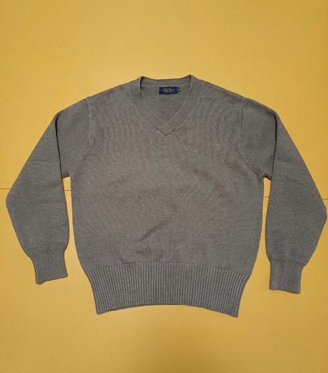 빈티지 브이넥 크롭 스웨터 폴로 rrl 상품이미지2
