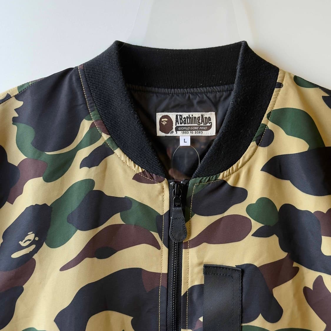 베이프 카모 MA-1 항공 점퍼 상품이미지2