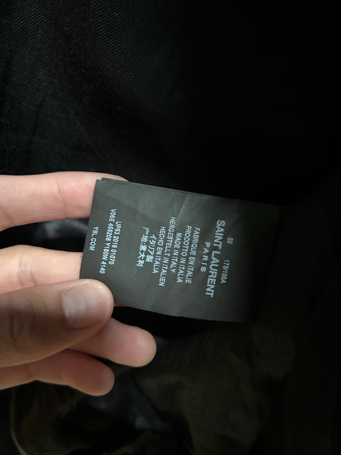 16FW Hedi slimane star collar jacket 상품이미지5