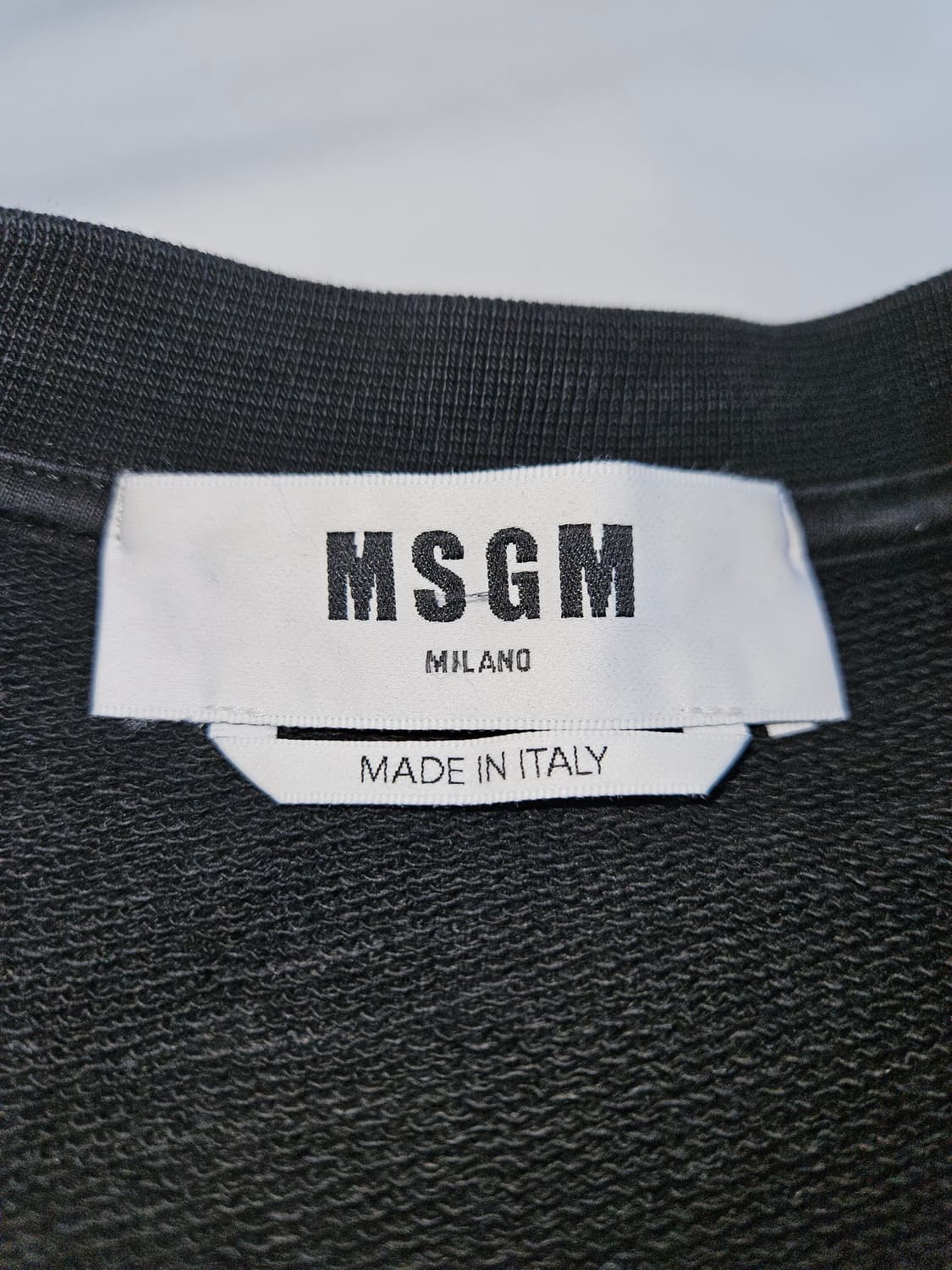 MSGM 밀라노 이태리 맨투맨 스웻셔츠 L 정품 (백화점 라벨) 상품이미지3