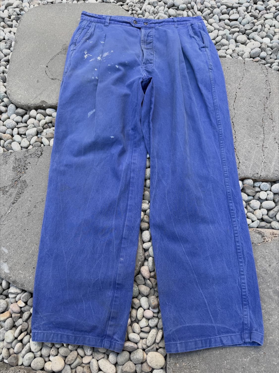 HARD FADED DISTRESSED 1970s 빈티지 프렌치워크팬츠 상품이미지1