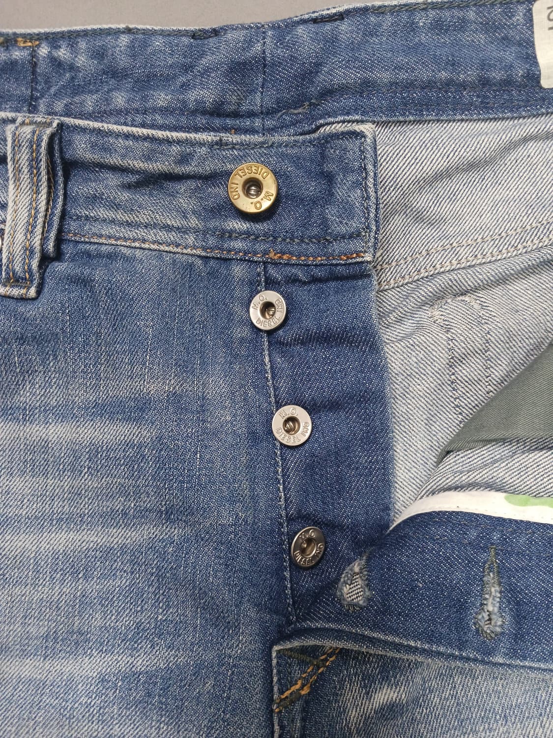 [32] 디젤 바이커 자수 워시 0071J 레귤러 스트레이트진 청바지 상품이미지6