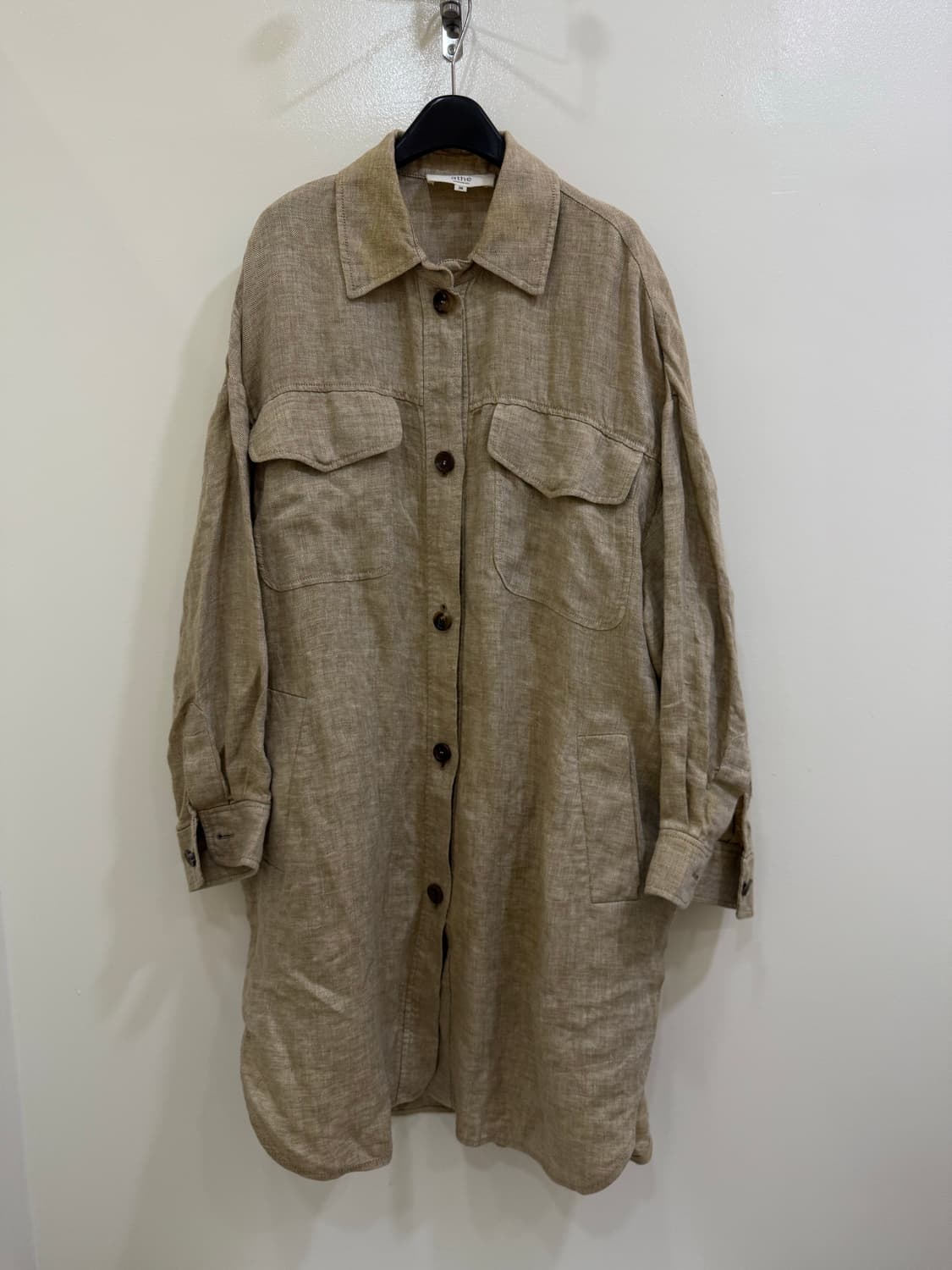 아떼바네사브루노 빅셔츠 원피스 정품 상품이미지1