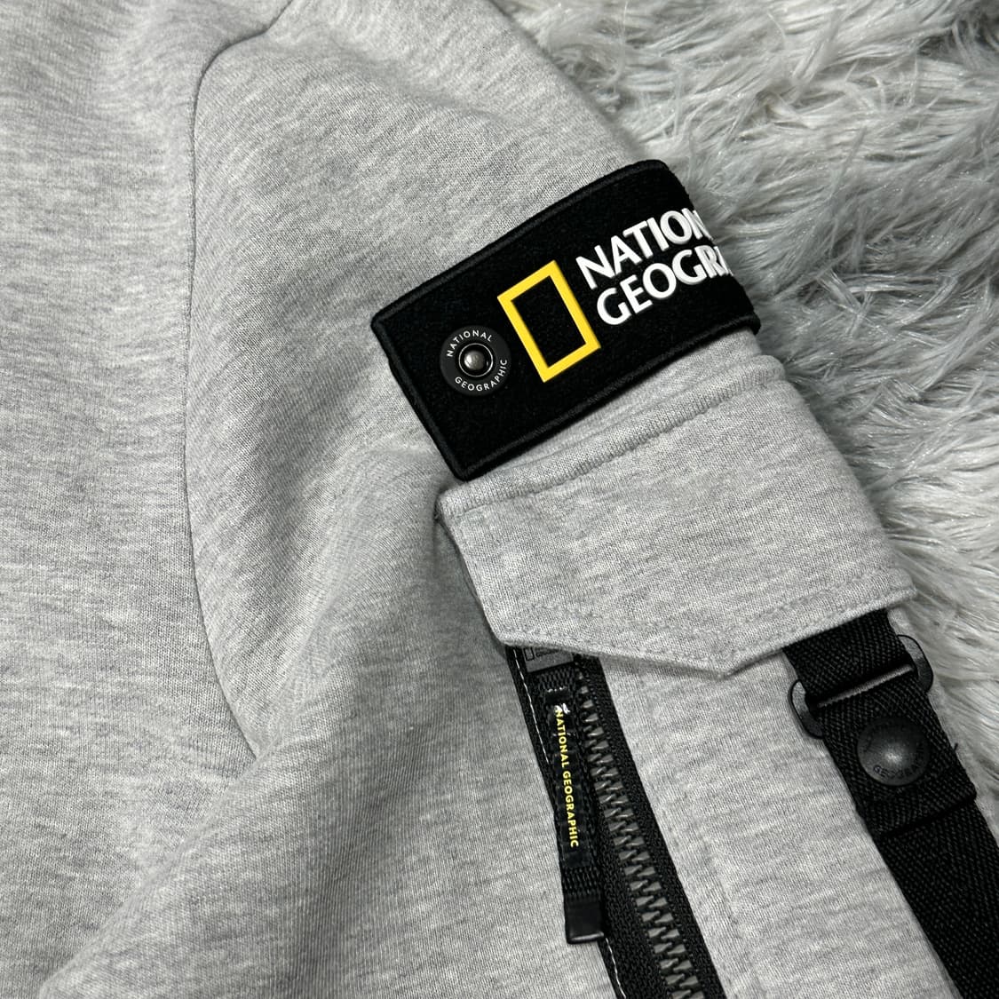 내셔널지오그래픽 와펜 유틸리티 후드집업 m 상품이미지3