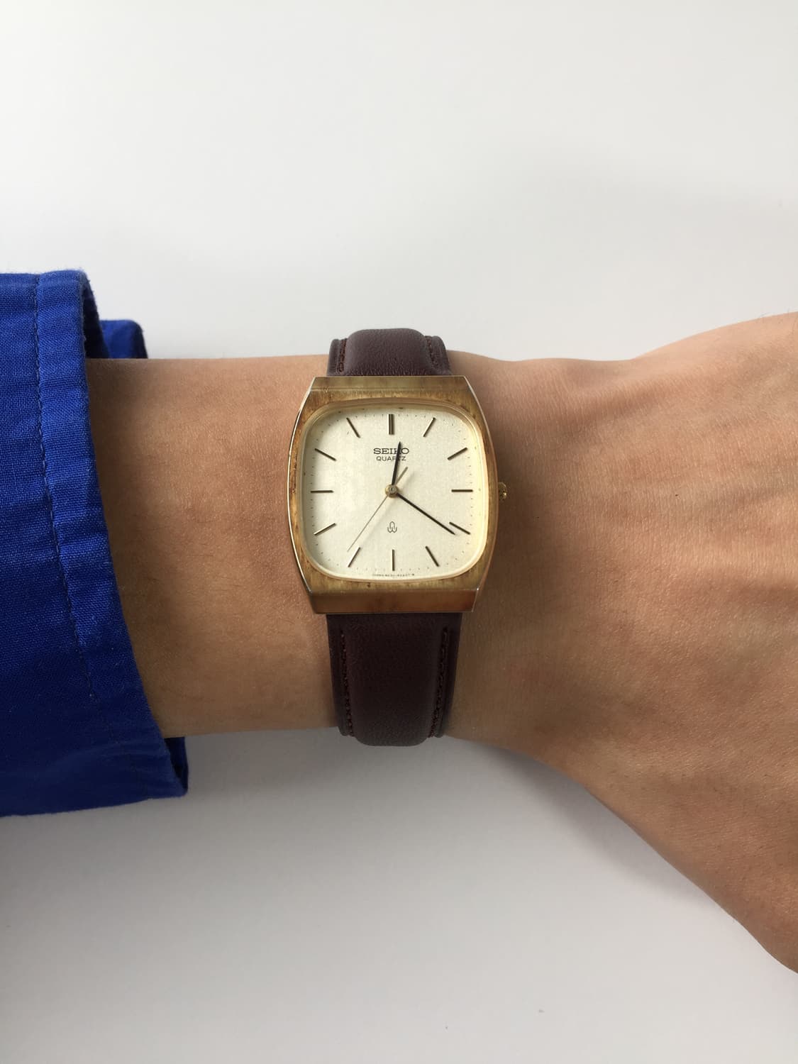 80s seiko vintage gold square quartz 상품이미지5