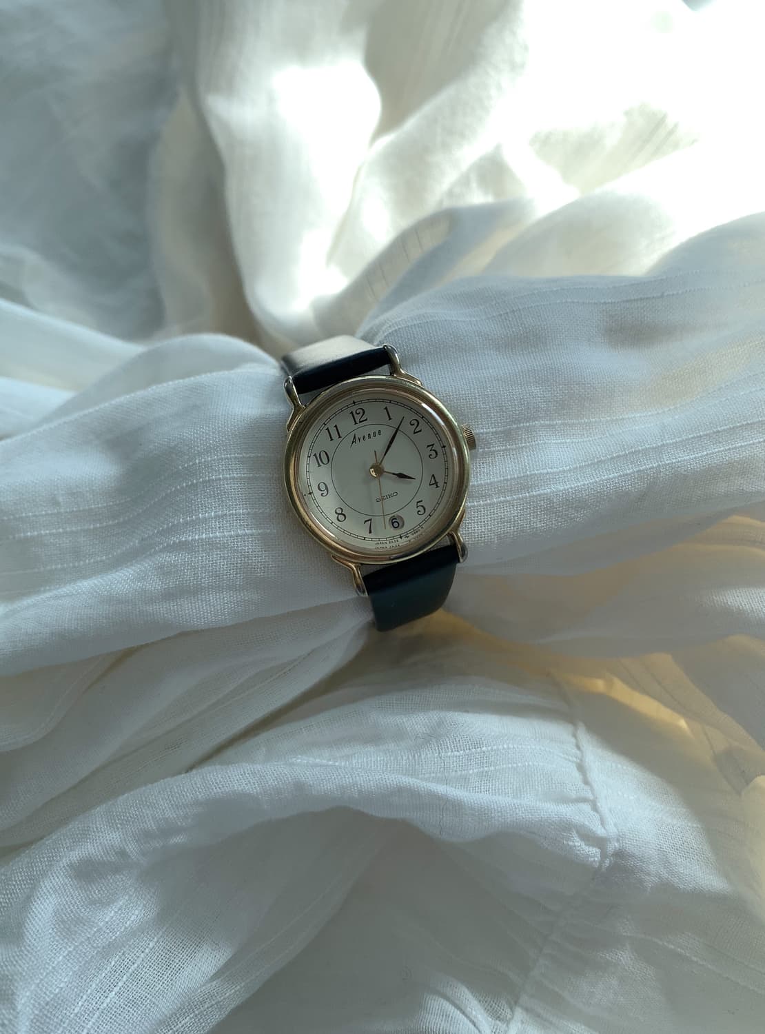 세이코 SEIKO Avenue 90s 레더 시계 워치 상품이미지1