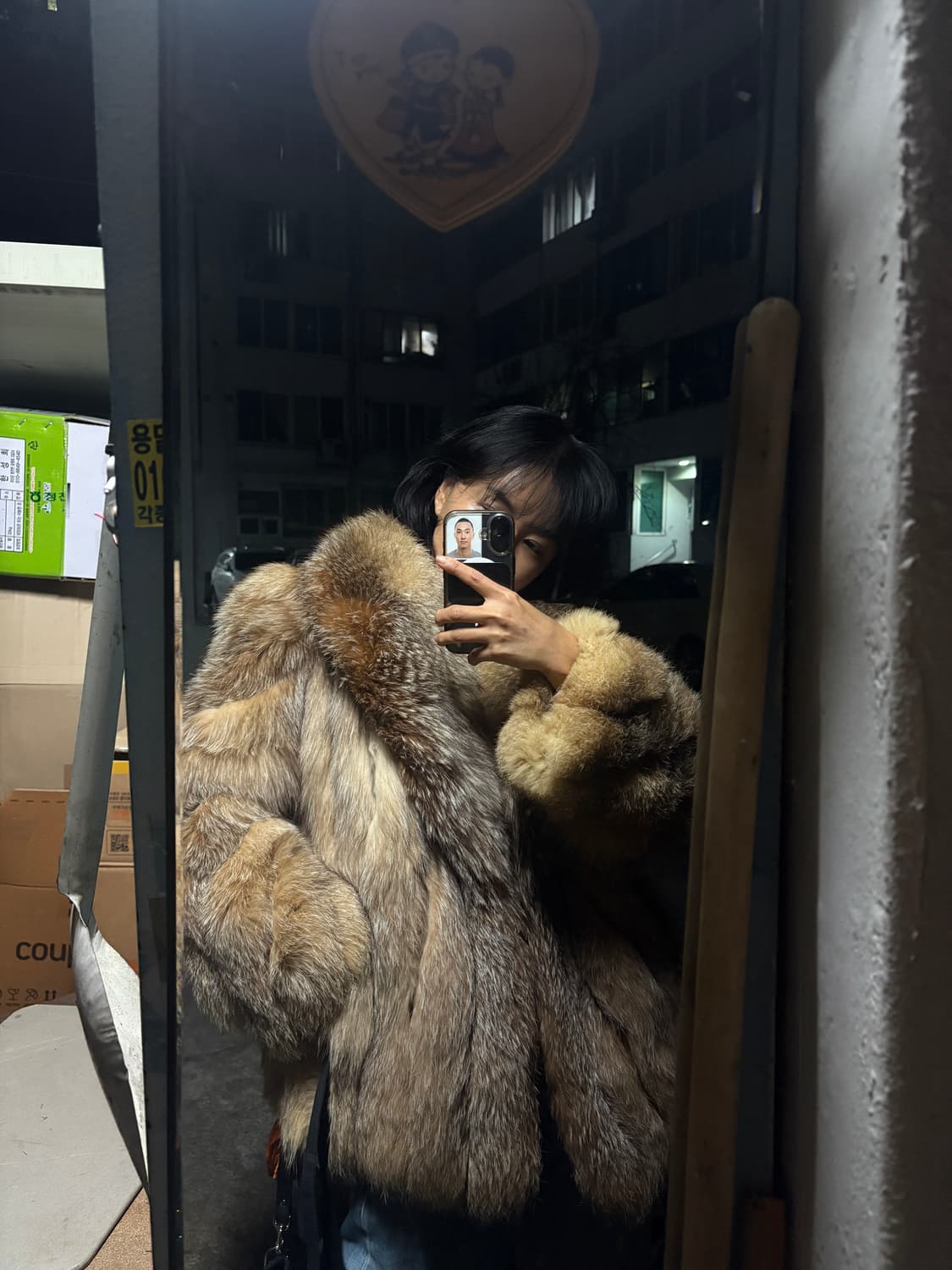 사가폭스 리얼 퍼자켓 상품이미지7