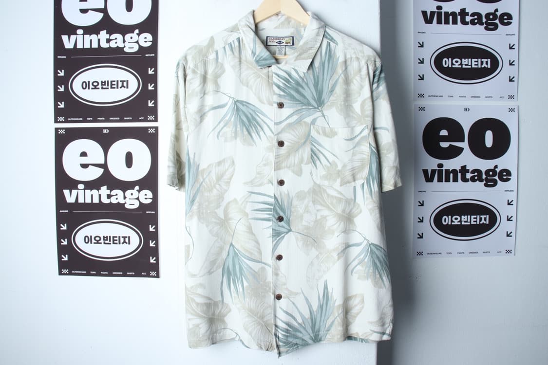 (L-XL) 브랜드빈티지 반팔셔츠 남방 00년도 USA-H33344 상품이미지2