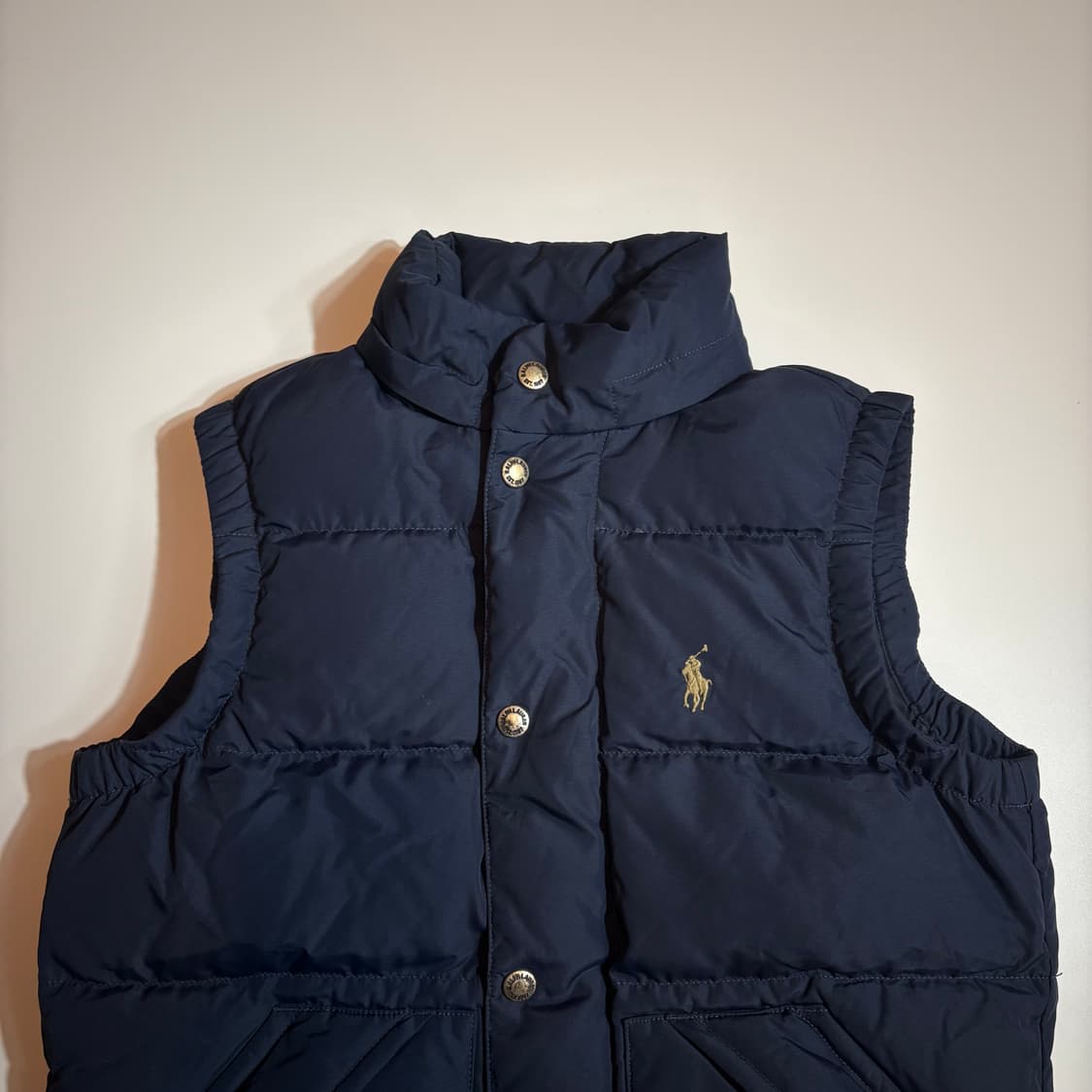 폴로 랄프로렌 네이비 패딩 조끼 상품이미지2