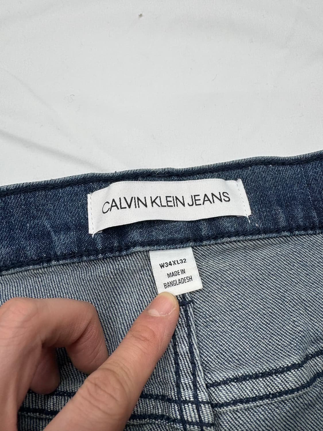 CK 캘빈클라인 진스 클래식 스트레이트 데님 팬츠 Calvin Klein 상품이미지5