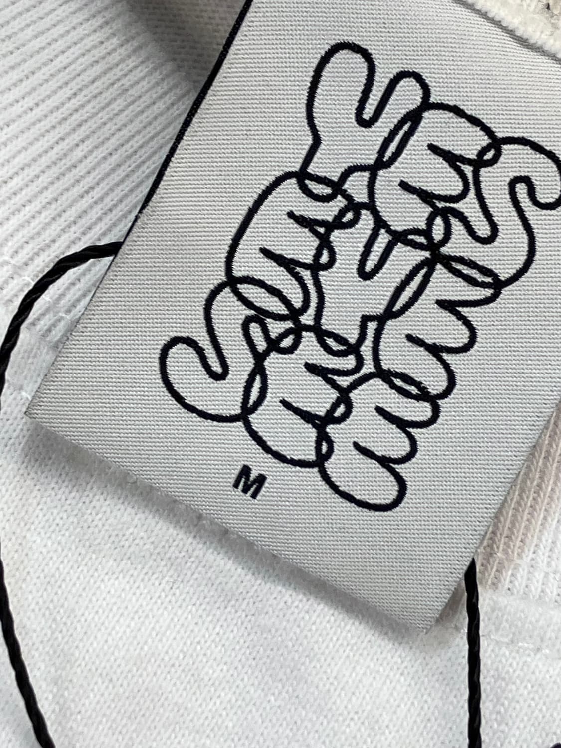 예스아이씨 빅 프린팅 반팔 티셔츠 화이트  M  #csz3370 상품이미지4