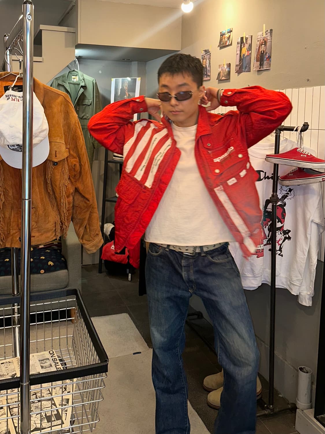 90’s Spazzio Motorcross line jacket 상품이미지2
