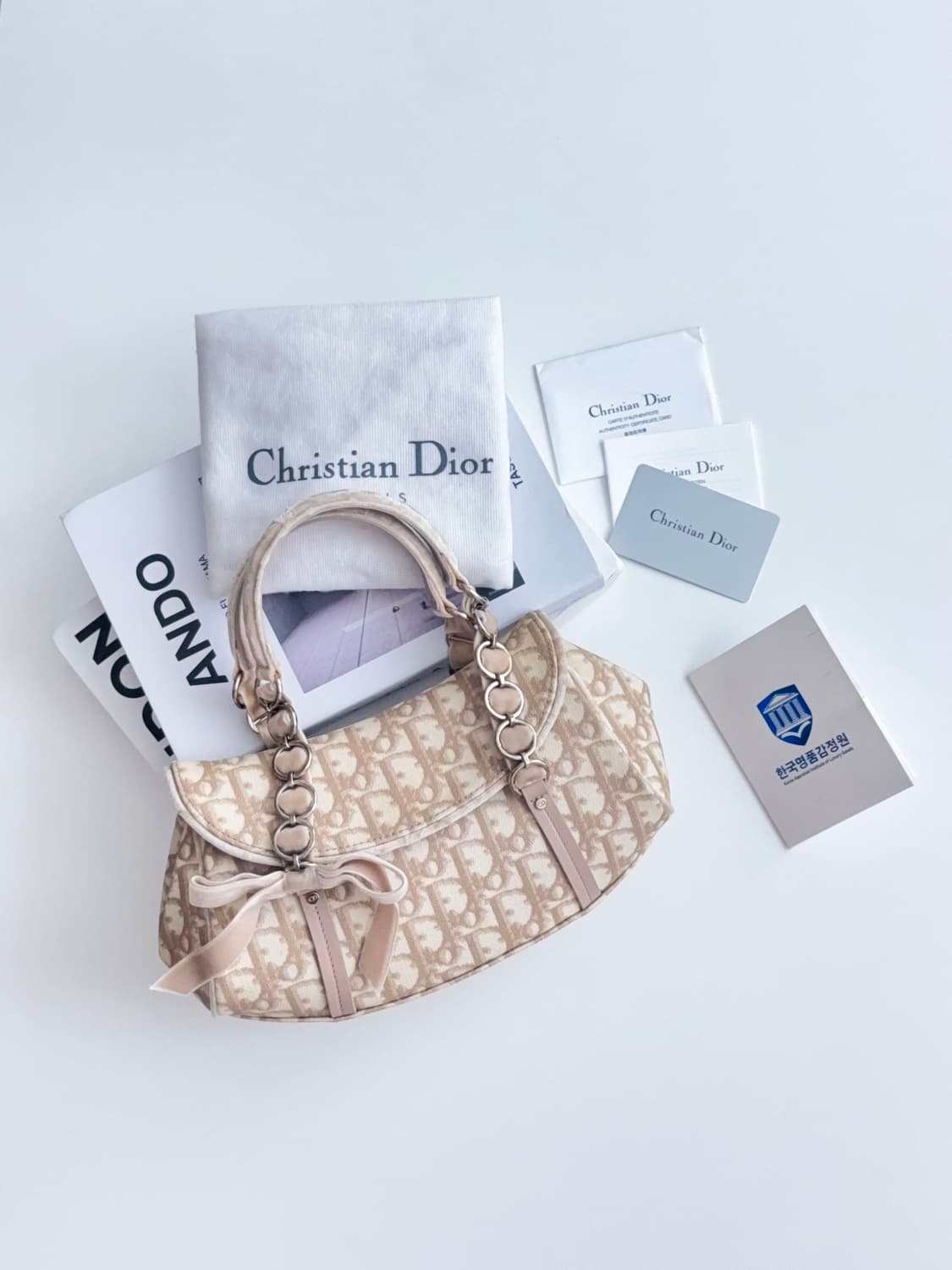 디올 오블리크 로맨틱 미니 토트백 상품이미지1