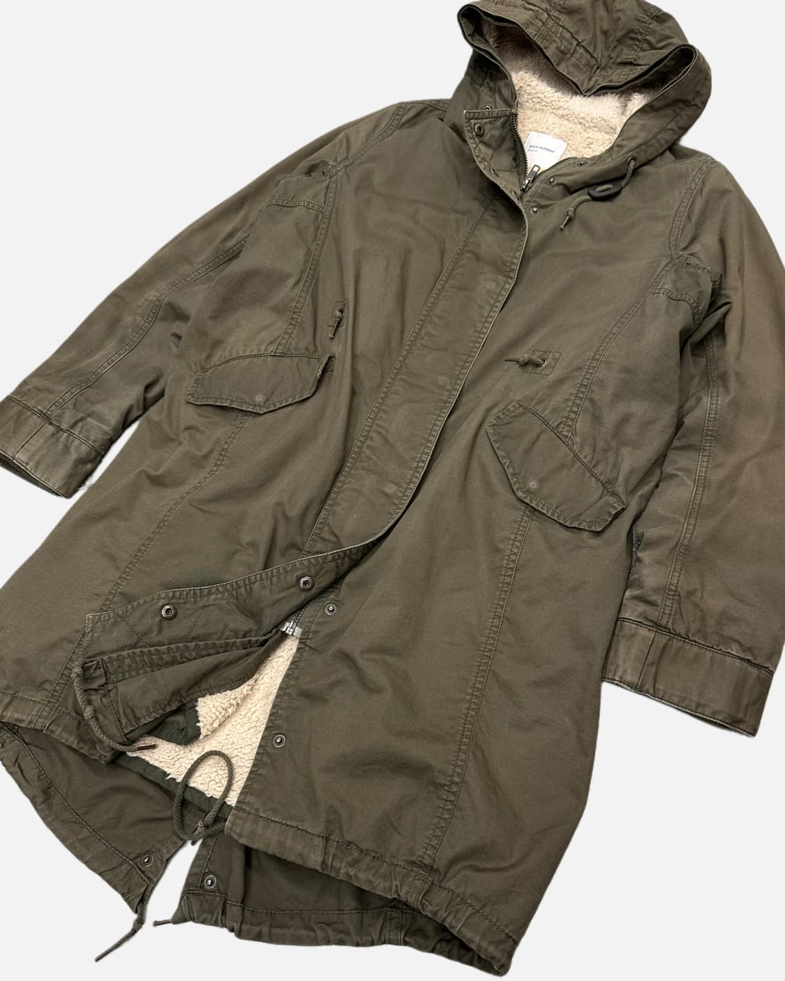 military fishtail linning parka 상품이미지3