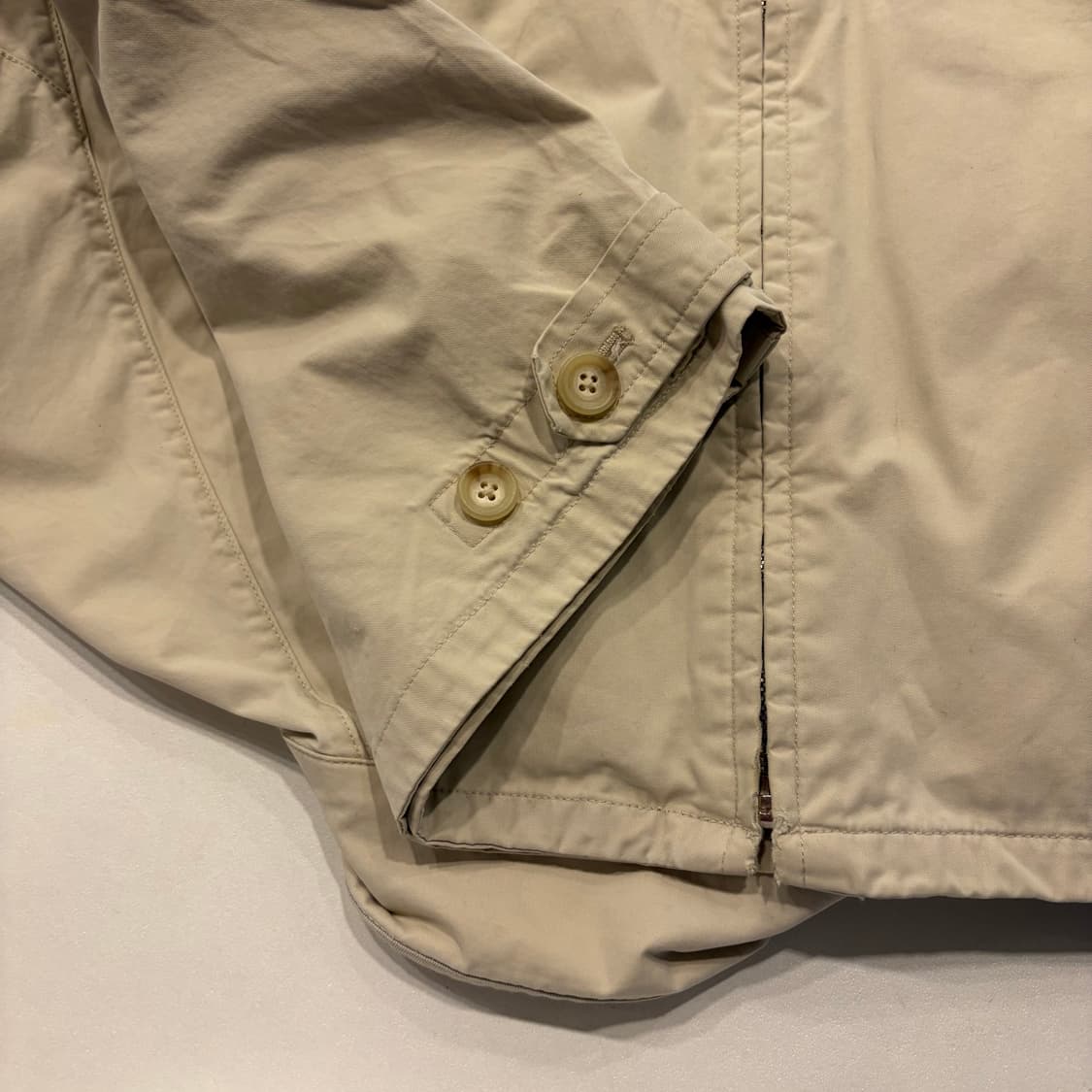 [L] 폴로 랄프로렌 해링턴 베이지 코튼 자켓 점퍼 D885 상품이미지8