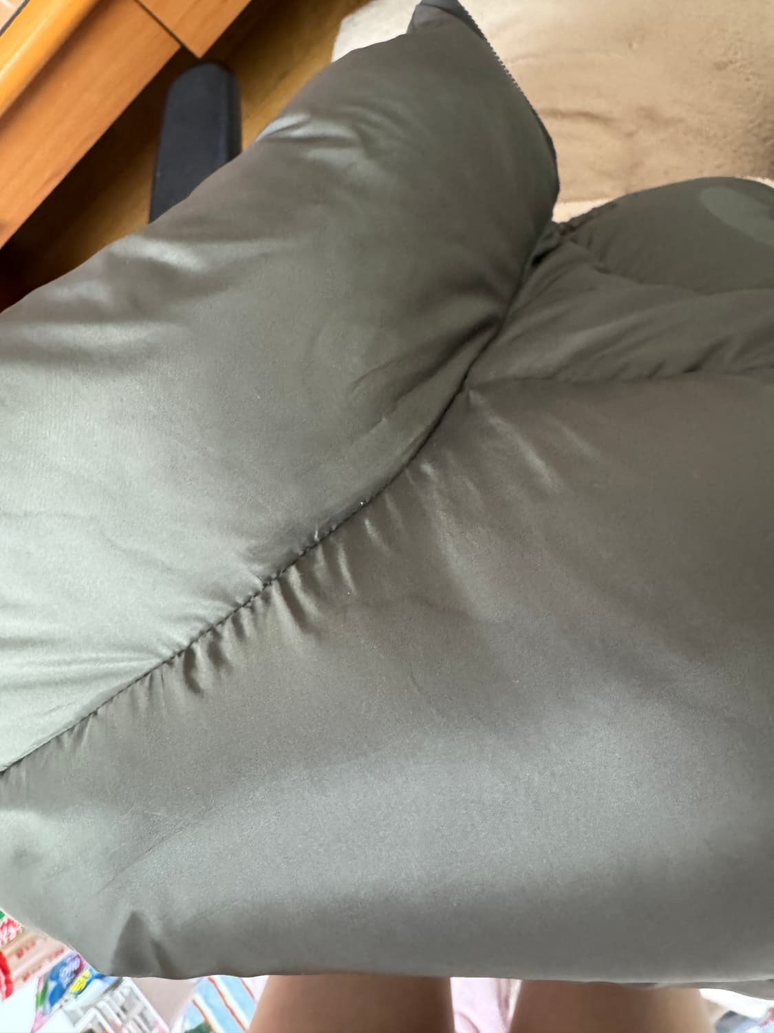 사파리스팟 1/2 베이직 사파리 다운 패딩 1사이즈(하자o) 상품이미지2