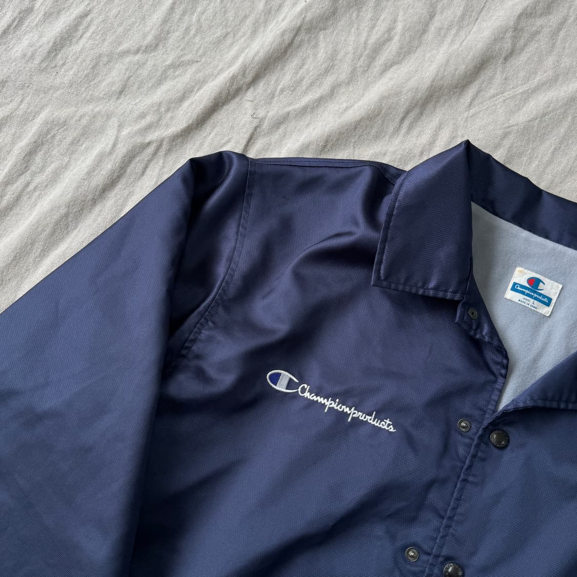 챔피온 90s 재팬 빈티지 자수 코치자켓 L 상품이미지2