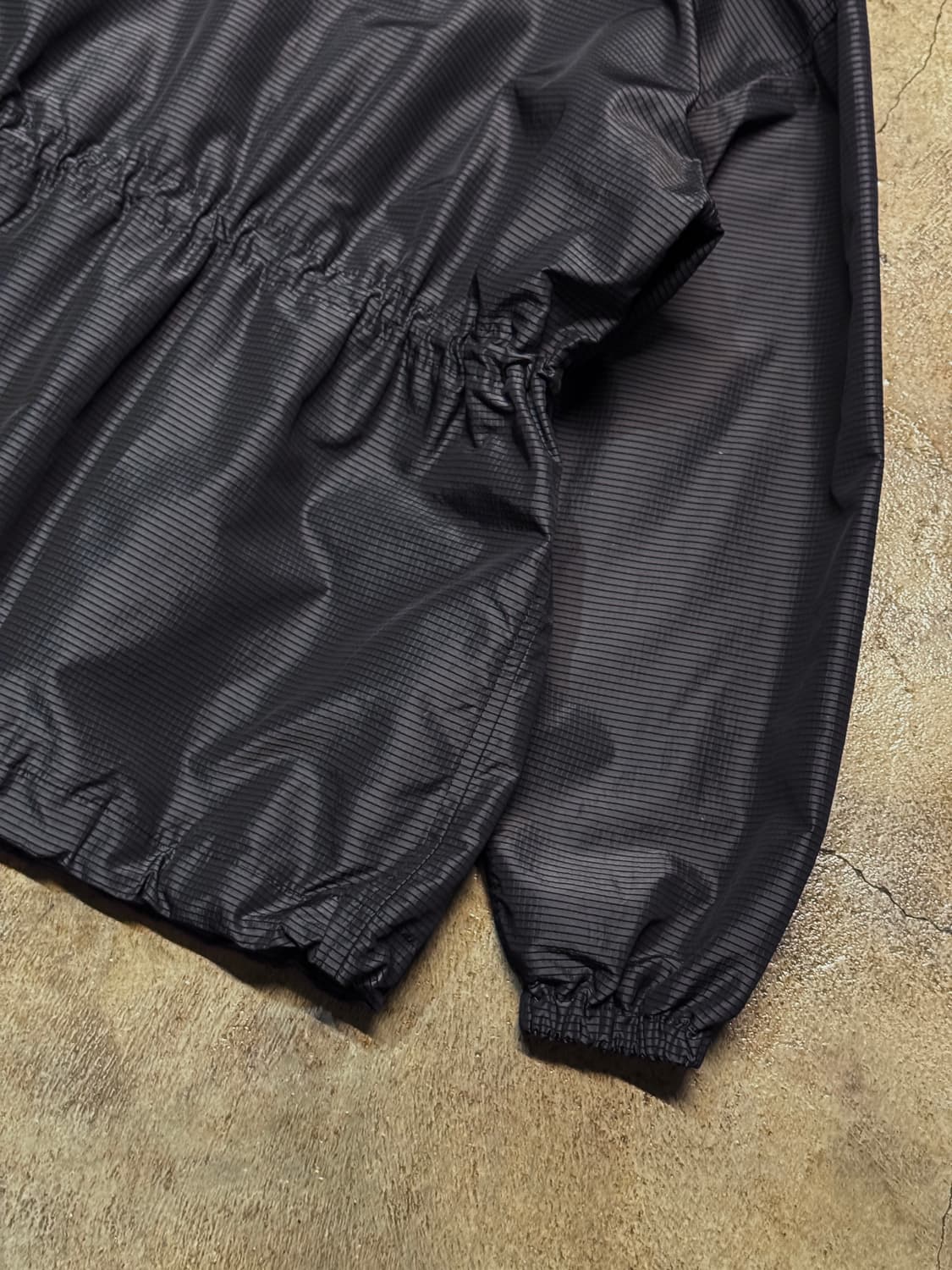 44-77 ) courreges Stripe Midi Rain Coat 상품이미지8