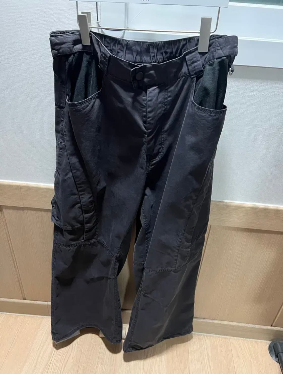 폴리테루 보더팬츠 다크네이비 4 상품이미지1