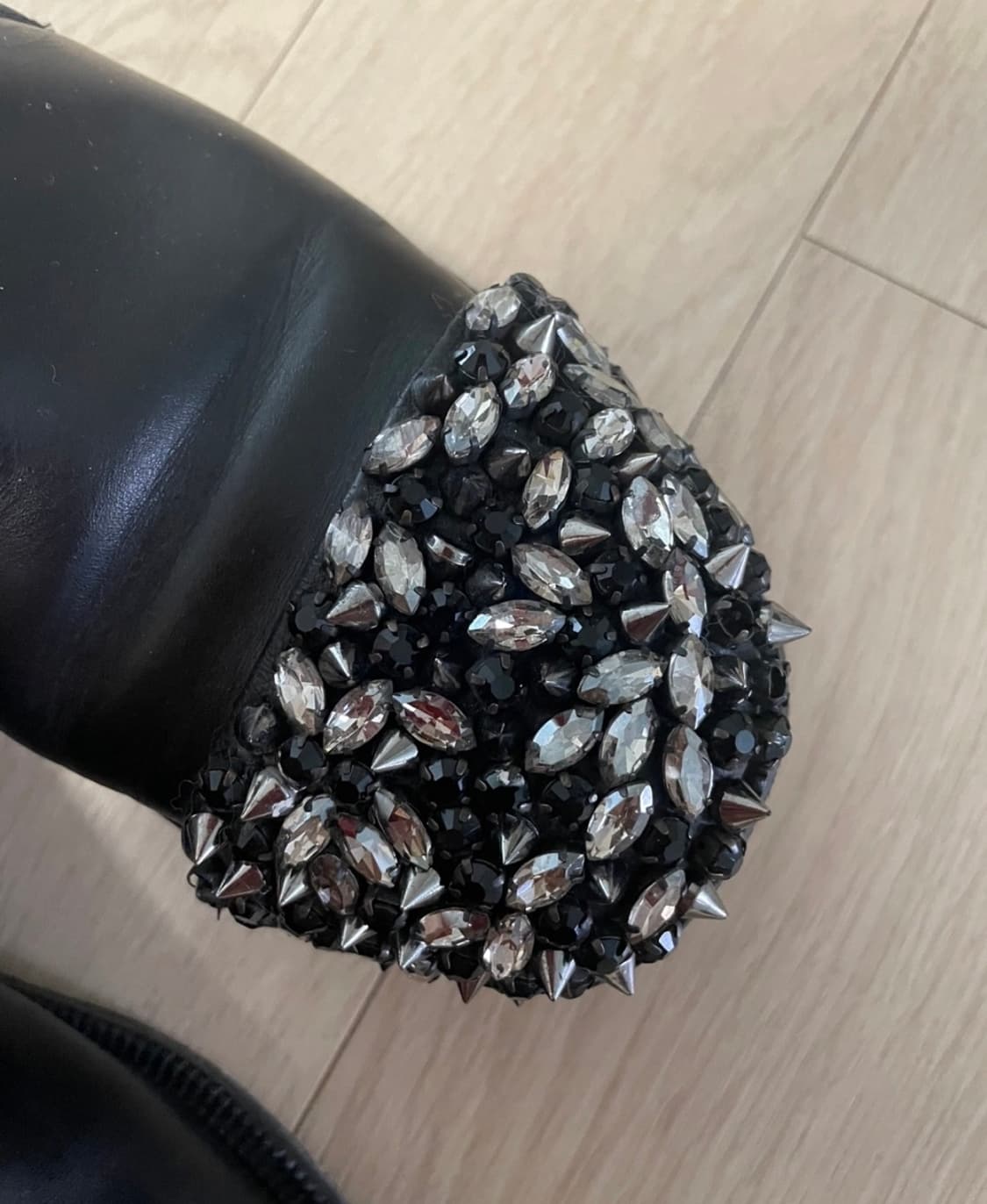 마르니 여성 블랙 스터드 로퍼 36사이즈 상품이미지4