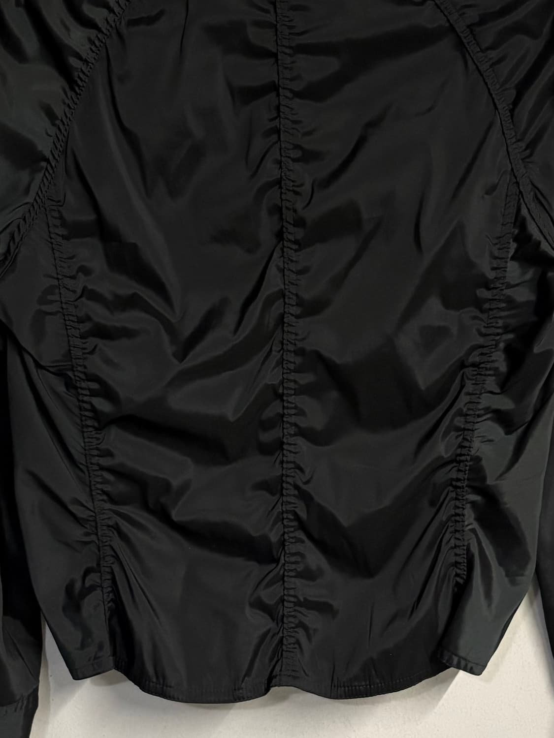 HIROKO KOSHINO shirring satin jacket  상품이미지7