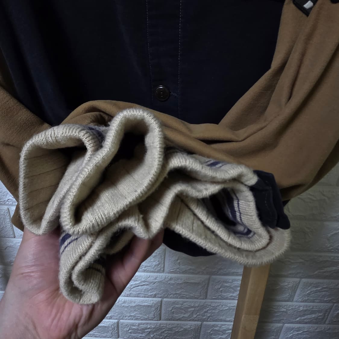 더블알엘, rrl 몰스킨 바시티 자켓 xxl사이즈 상품이미지6