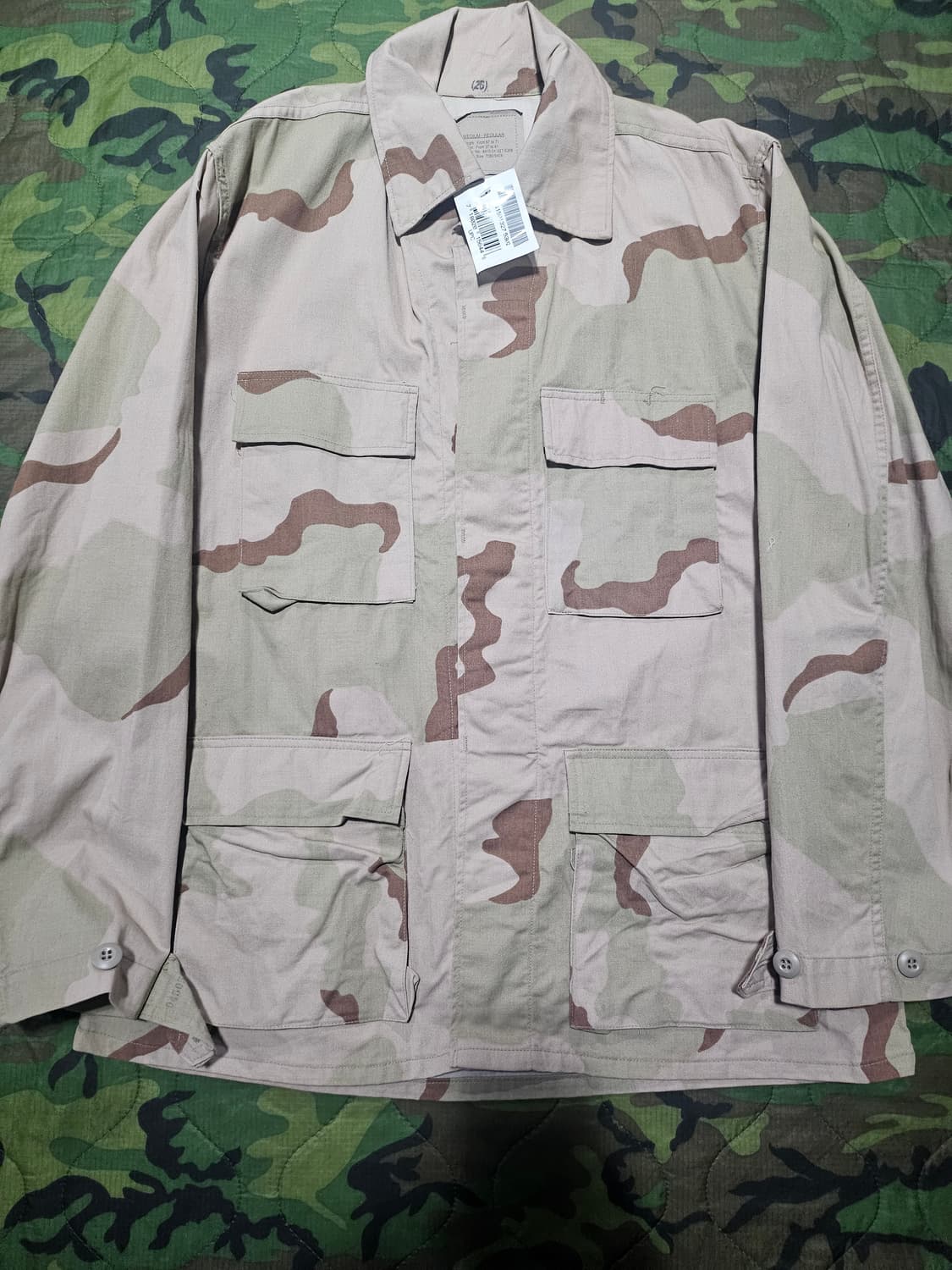 미군오리지날 사막삼색 bdu 신품MR 상품이미지1