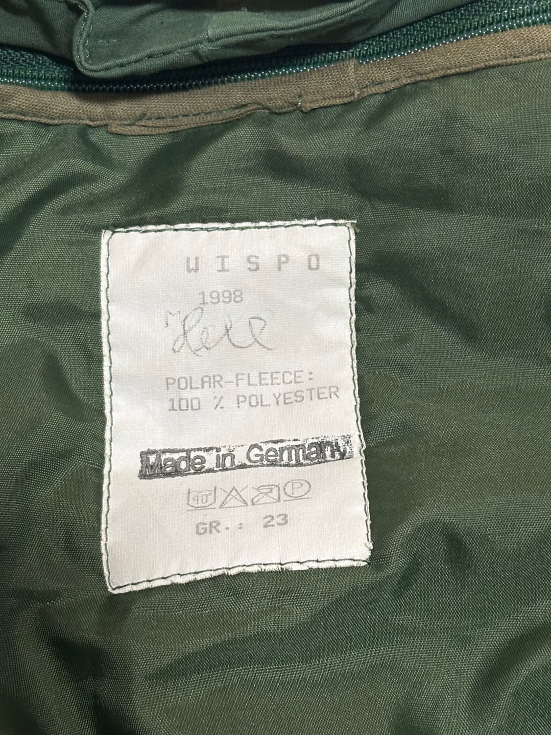 90s polizie 독일 경찰 파카 상품이미지4