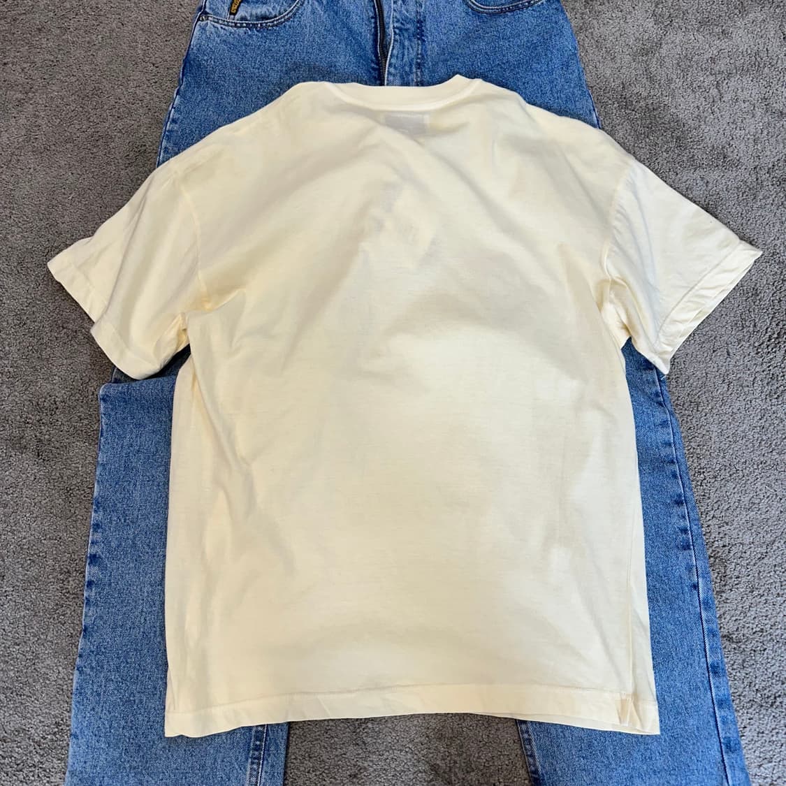 아르마니 아르마니진 크림 반팔 티셔츠M 상품이미지6