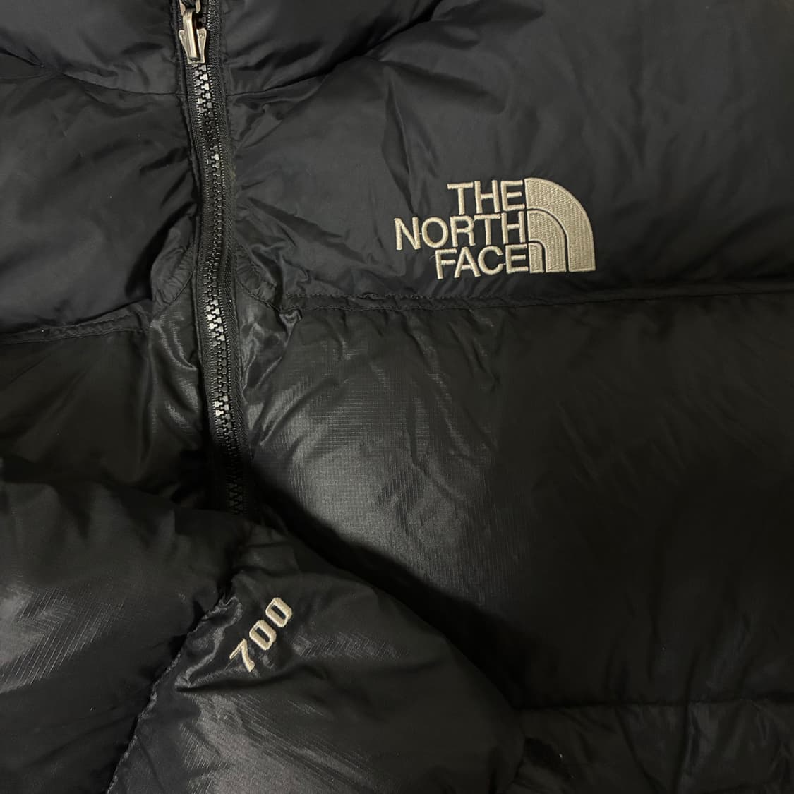 해외판 노스페이스 700 눕시 패딩 블랙 XL 상품이미지7