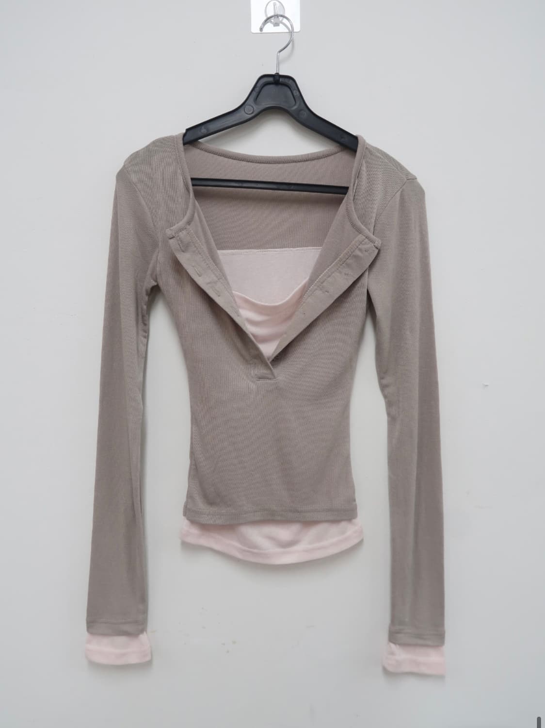 아워캐비넷 coloration layered tee 상품이미지2