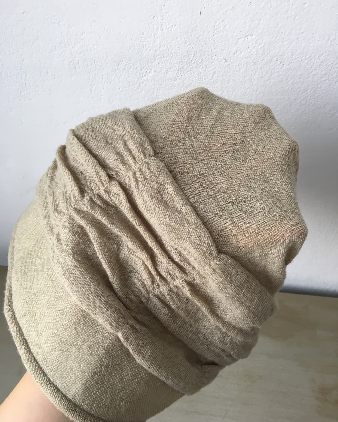 back ribbon point shirring hat 상품이미지5