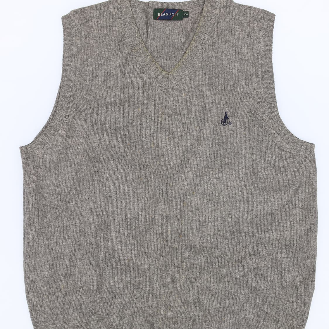 [100] 빈폴 브이넥 울 니트 조끼 베스트 0112J 상품이미지4