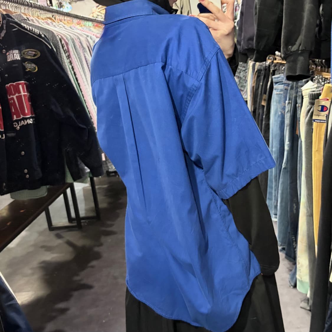 [IM] Carhartt 칼하트 반팔 셔츠 블루 상품이미지7