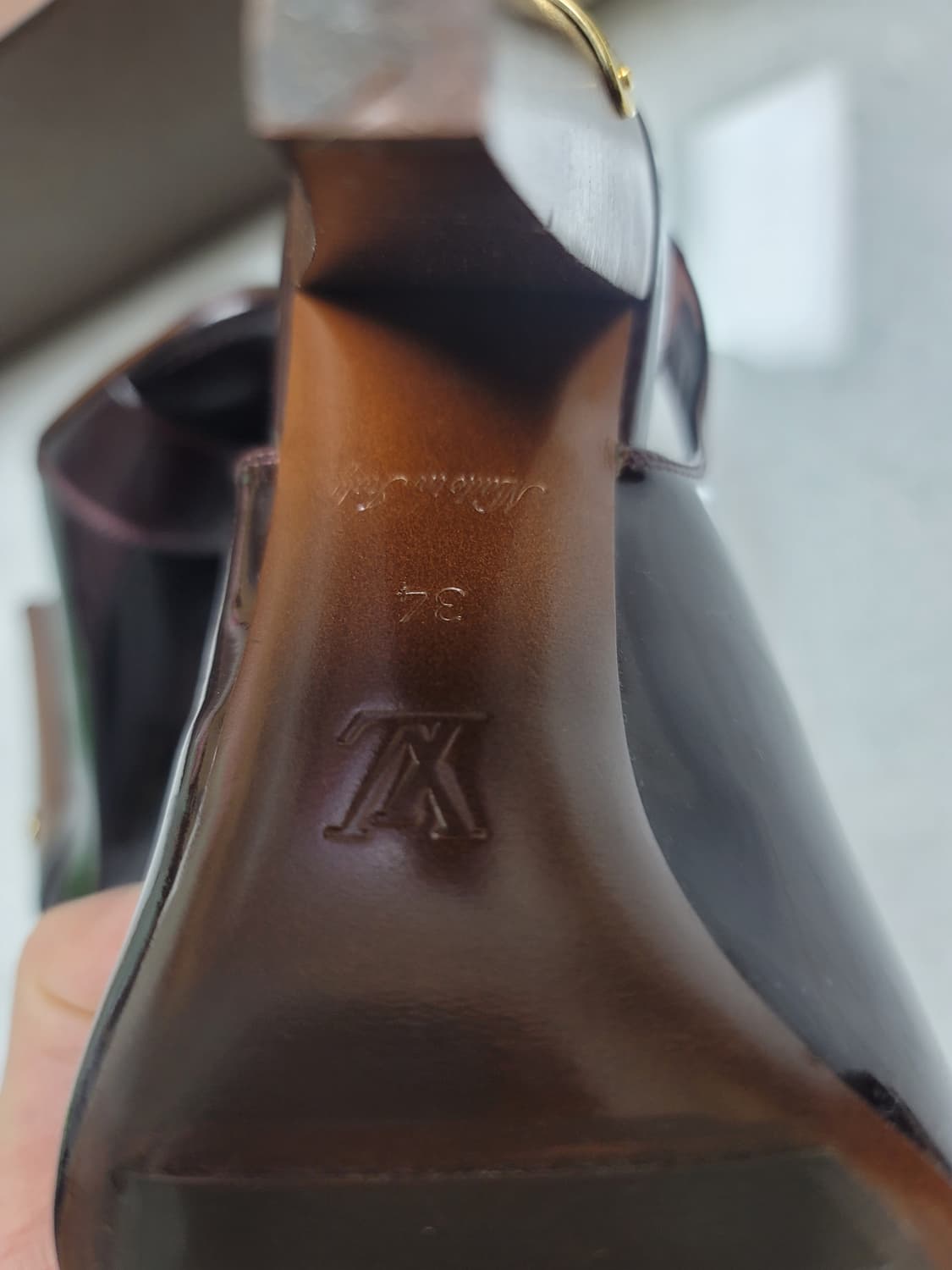 루이비통 애나멜 하이힐 34(215)사이즈 상태극상 풀박스 상품이미지5